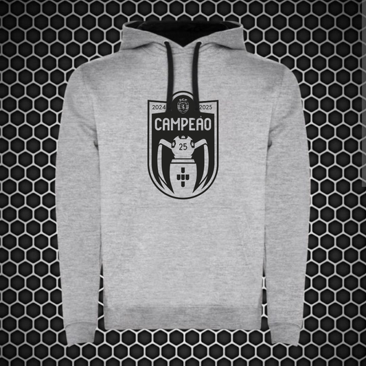 Sporting - Sweat-shirt com capuz - Cinza