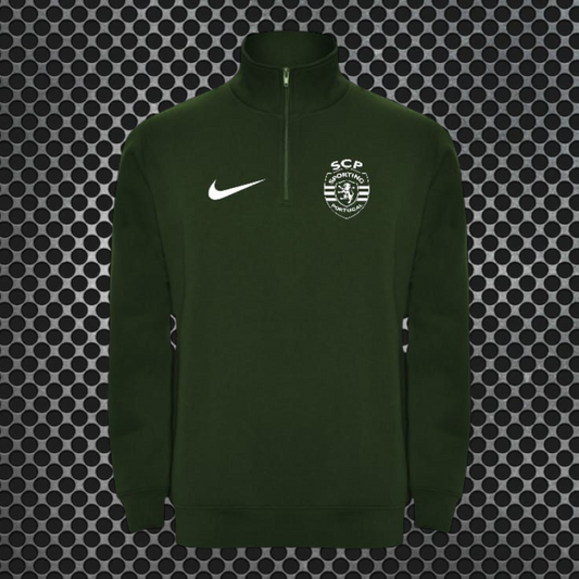 Sporting - Sweat - Shirt com meio fecho e gola alta Ref. 1109 - 56