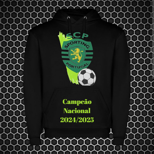 Sporting - Sweat-shirt com capuz - Preta