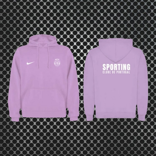 Sporting - Sweat-shirt com capuz - Rosa