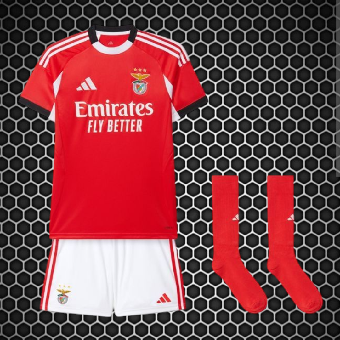 Benfica - Kit Criança e Adulto 25/26