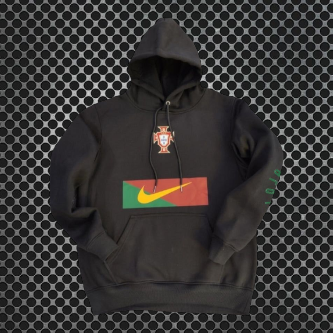 Portugal - Sweat-shirt com capuz - Preta