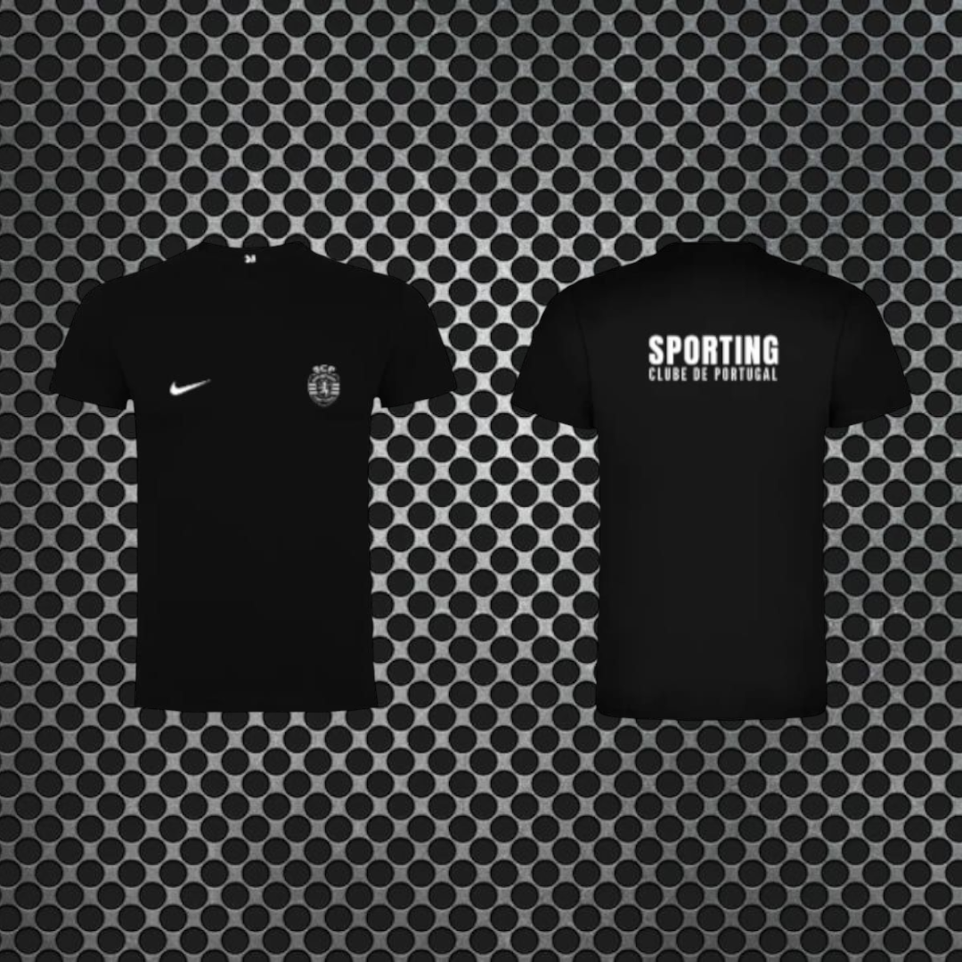 Sporting - T-shirt Preta
