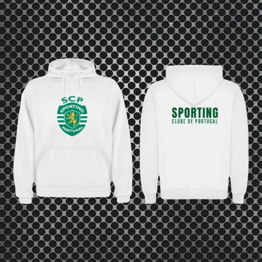 Sporting - Sweat-shirt com capuz - Branca