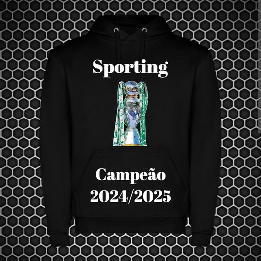Sporting - Sweat-shirt com capuz - Preta