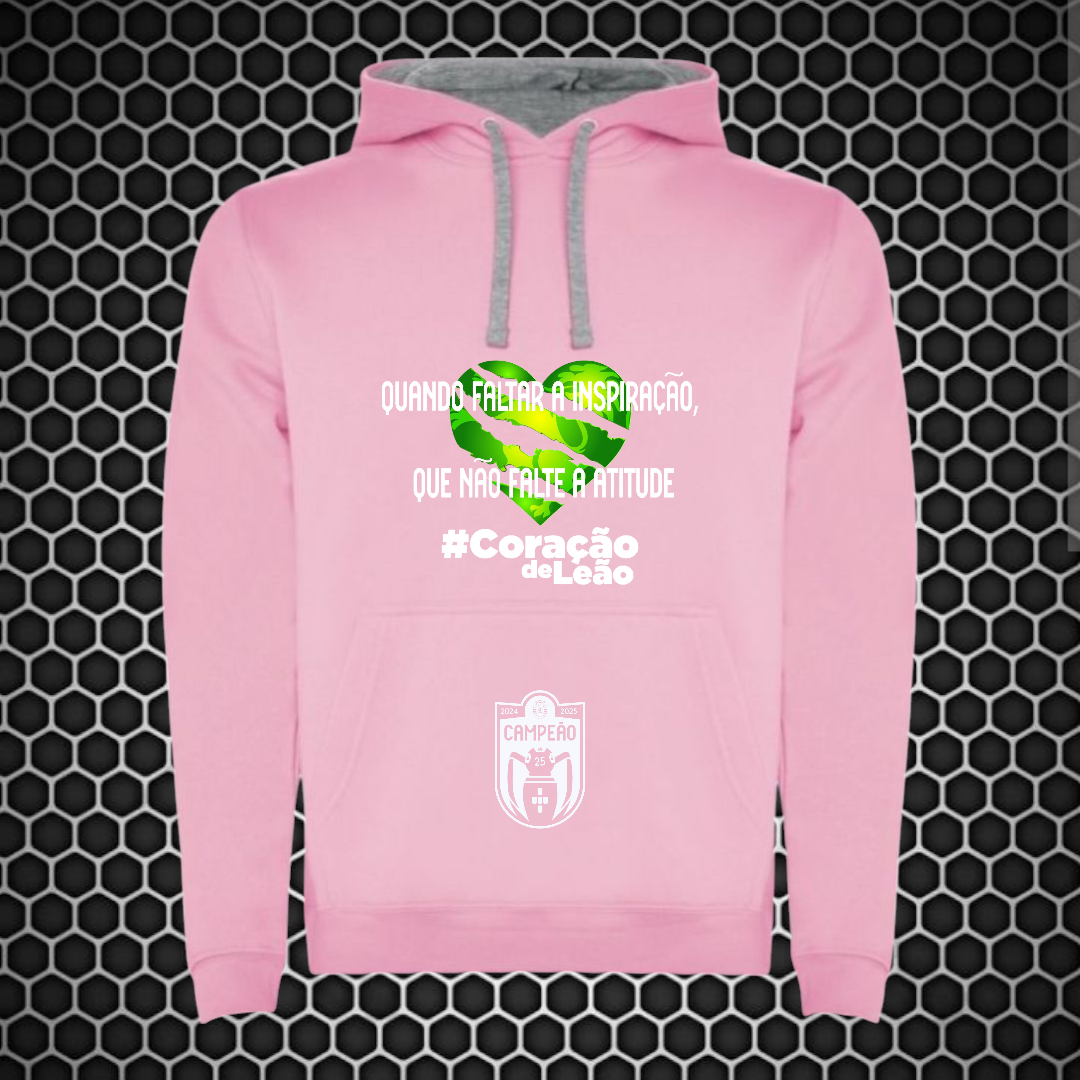 Sporting - Sweat-shirt com capuz - Rosa