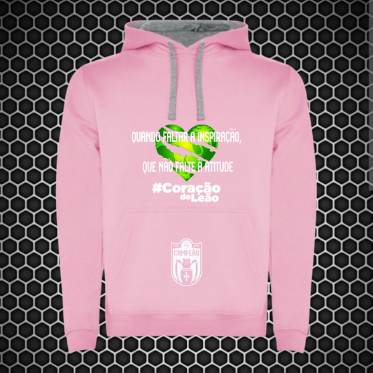 Sporting - Sweat-shirt com capuz - Rosa