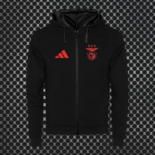 Benfica - Casaco em pelúcia não cardada com capuz - Ref. 1105 - 02