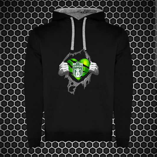 Sporting - Sweat-shirt com capuz - Preta