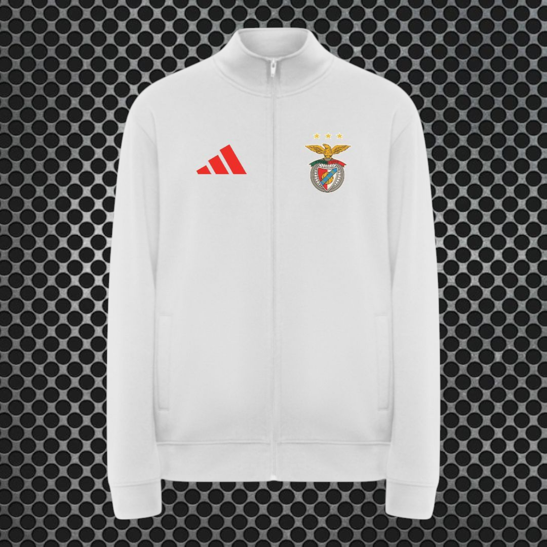 Benfica - Sweat-shirt com gola alta e fecho no mesmo tom - Ref. 6439 - 01