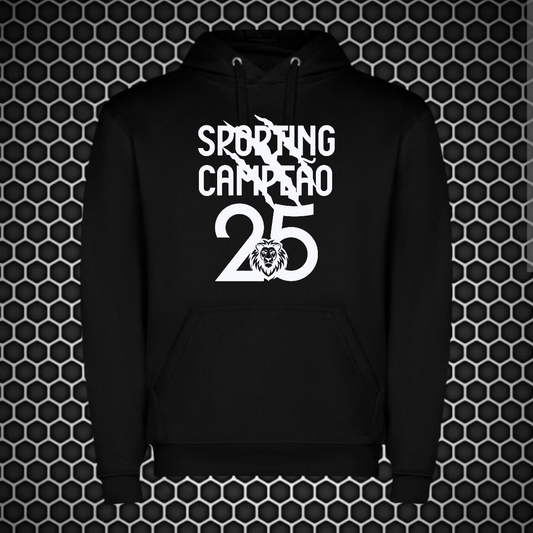 Sporting - Sweat-shirt com capuz - Preta