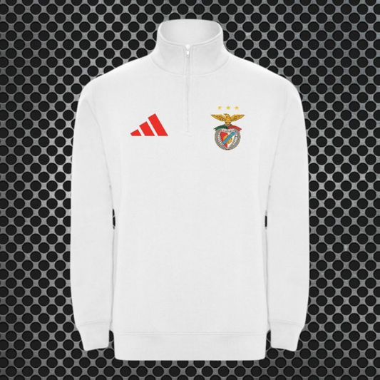 Benfica - Sweat-shirt com meio fecho e gola alta Ref. 1109 - 01