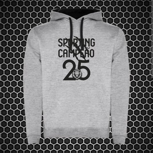 Sporting - Sweat-shirt com capuz - Cinza