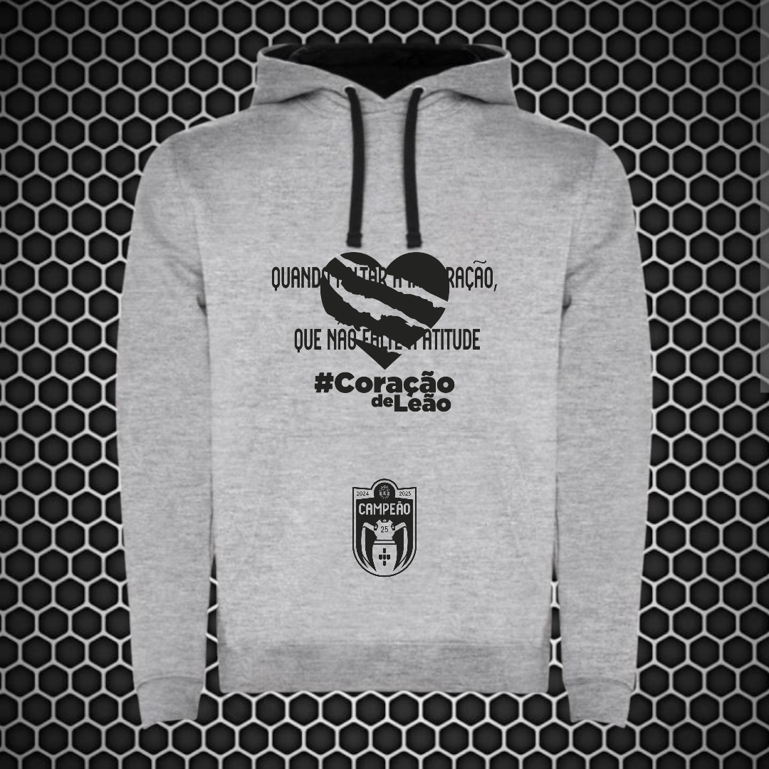 Sporting - Sweat-shirt com capuz - Cinza