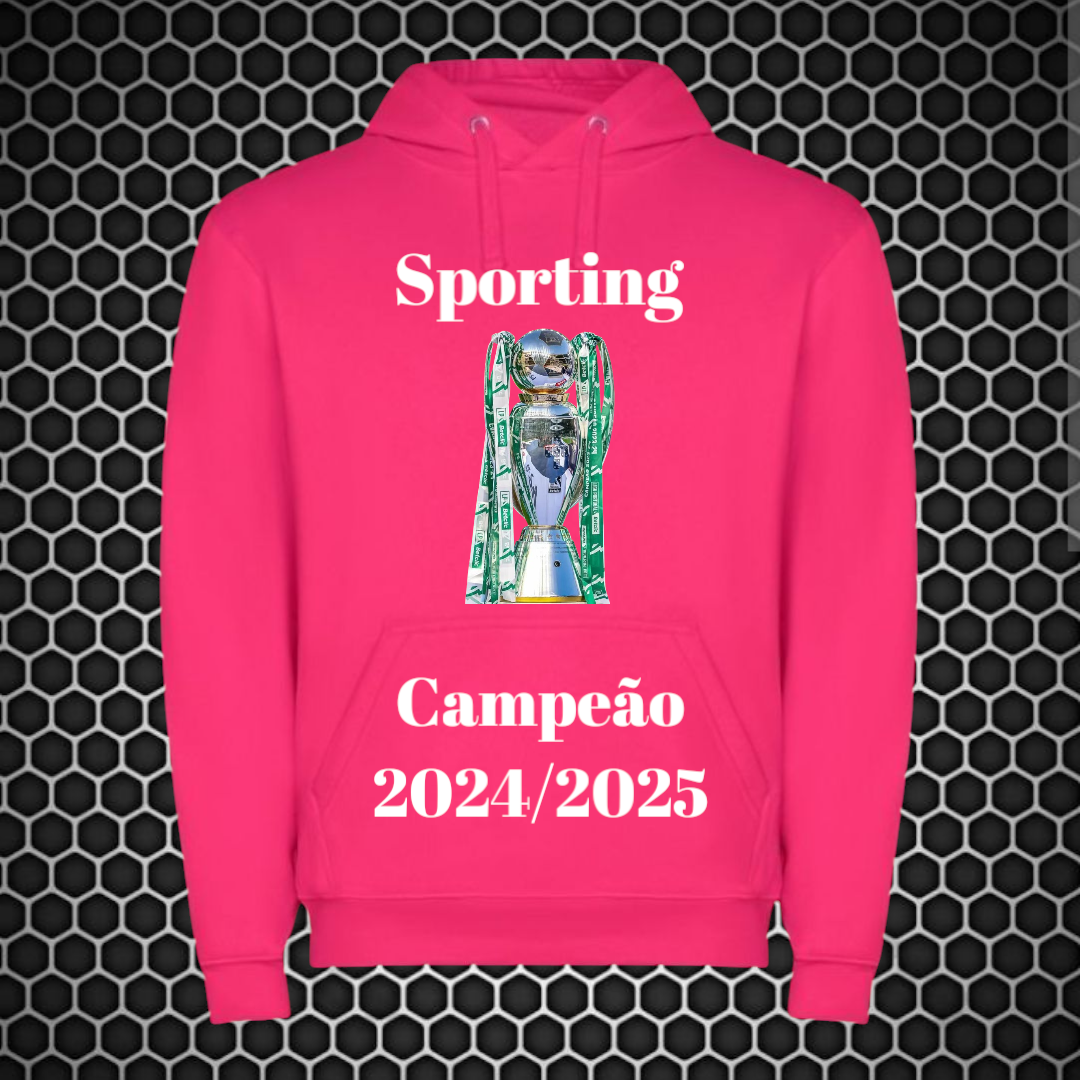 Sporting - Sweat-shirt com capuz - Rosa