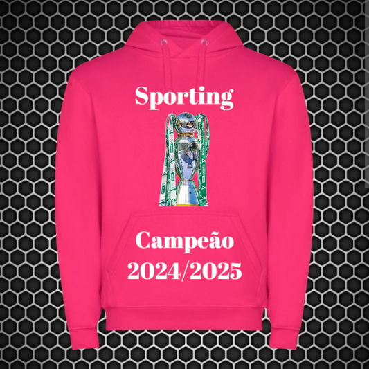 Sporting - Sweat-shirt com capuz - Rosa