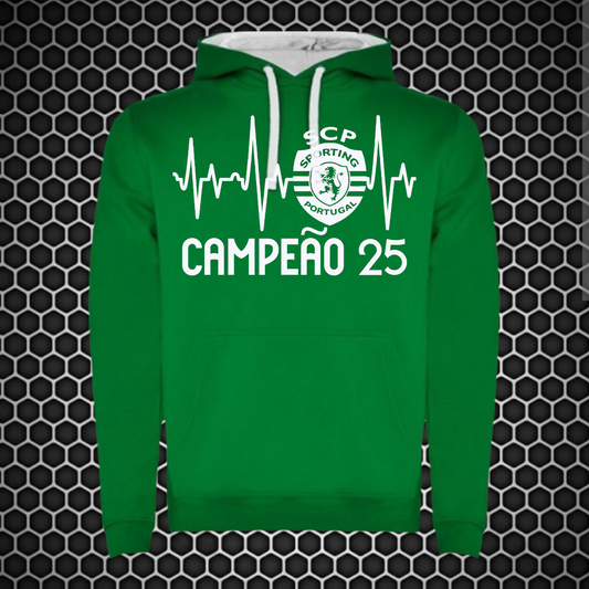 Sporting - Sweat-shirt com capuz - Verde