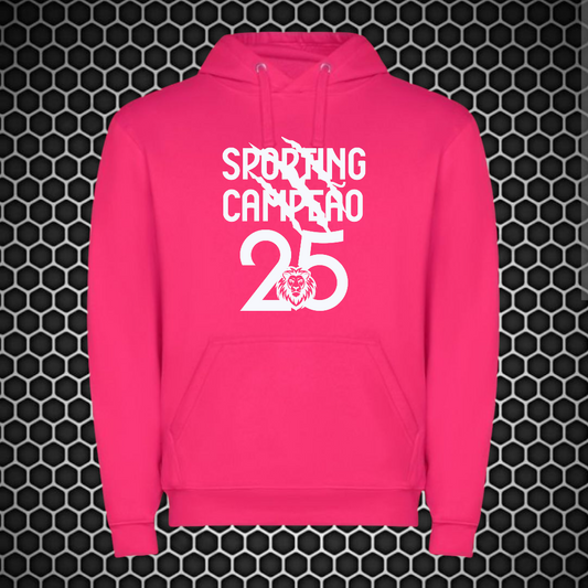 Sporting - Sweat-shirt com capuz - Rosa