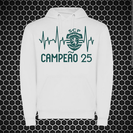 Sporting - Sweat-shirt com capuz - Branca