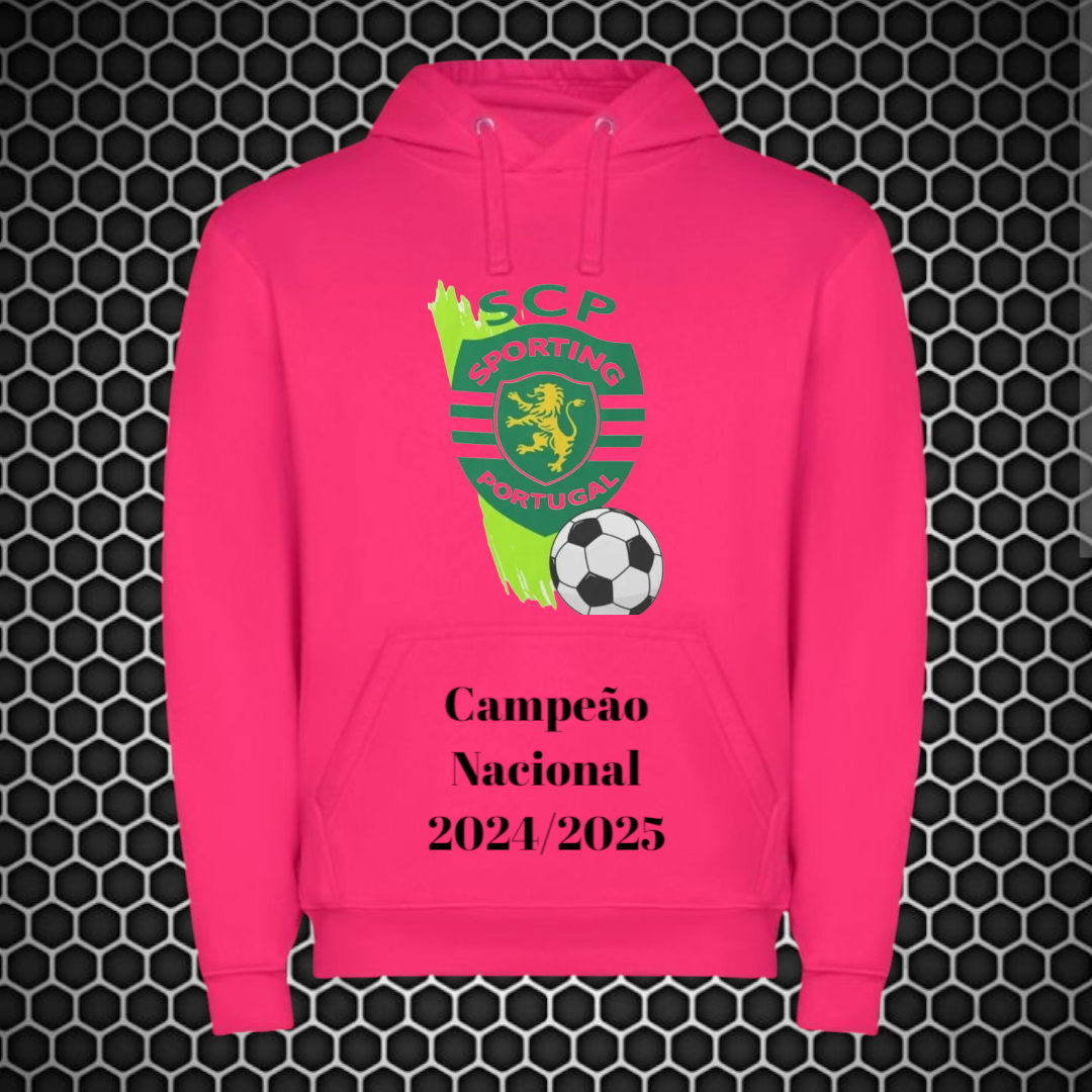 Sporting - Sweat-shirt com capuz - Rosa