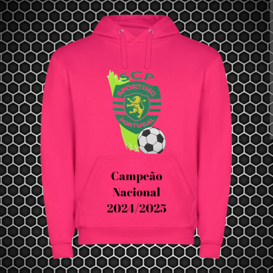 Sporting - Sweat-shirt com capuz - Rosa