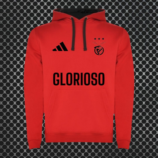 Benfica - Sweat-shirt com capuz - Vermelha