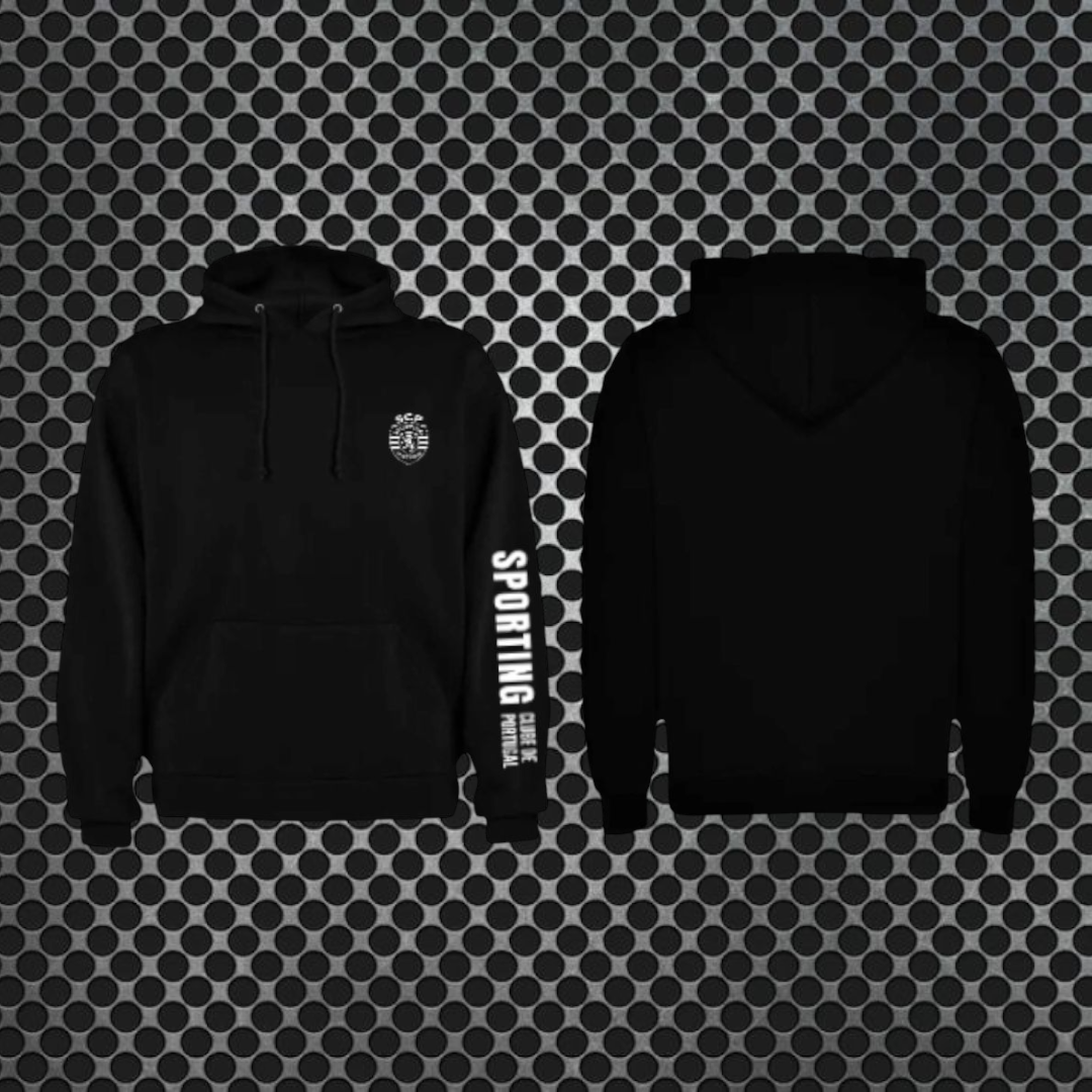 Sporting - Sweat-shirt com capuz - Preta