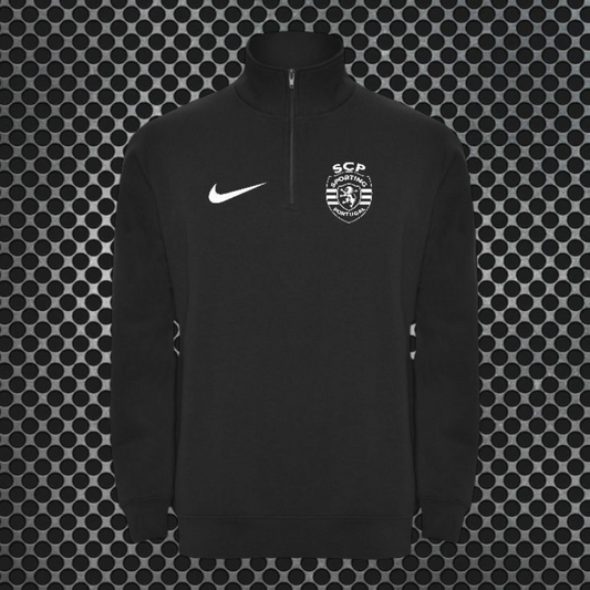 Sporting - Sweat - Shirt com meio fecho e gola alta Ref. 1109 - 02