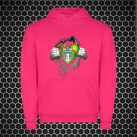 Sporting - Sweat-shirt com capuz - Rosa