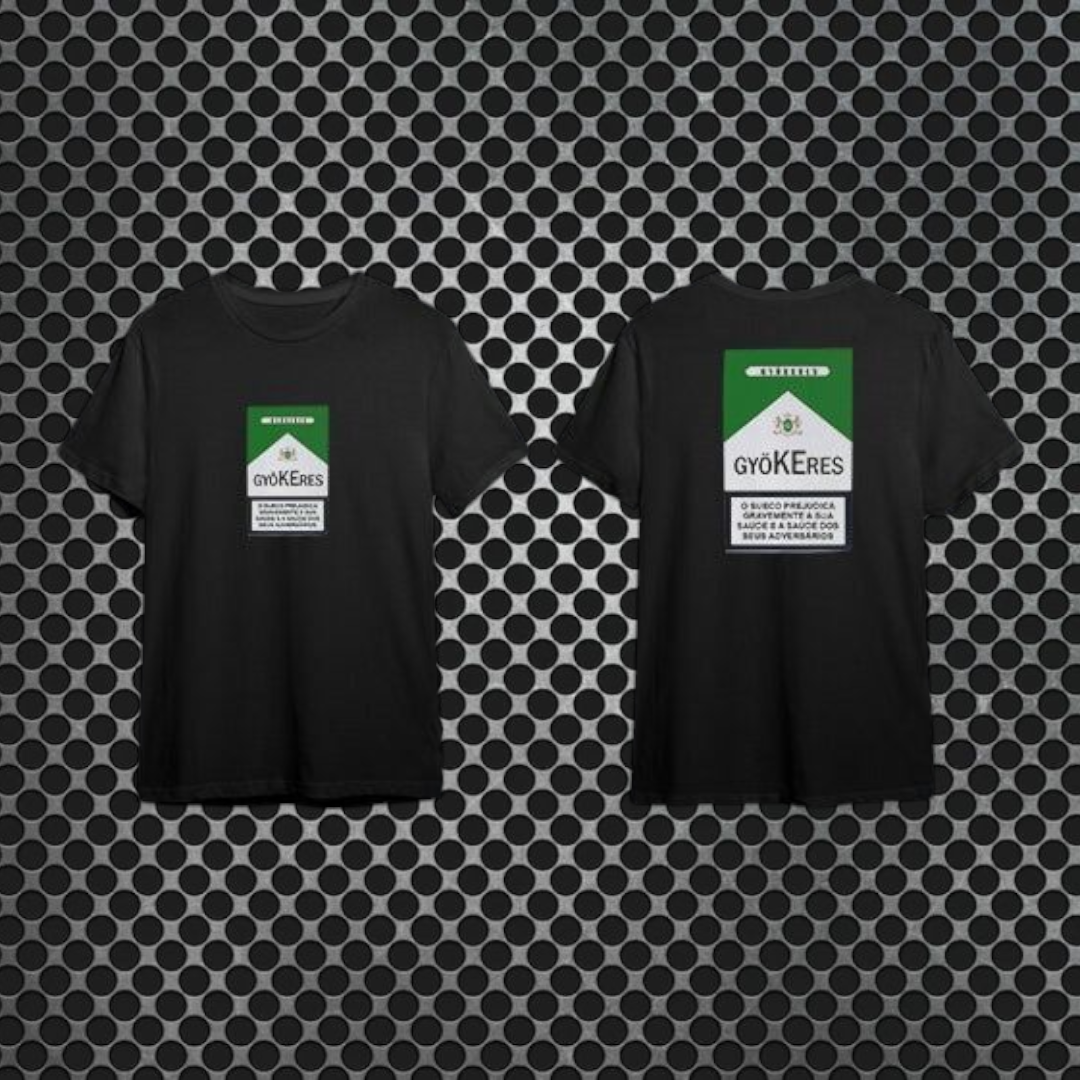 Sporting - T-shirt Preta GYÖKERES