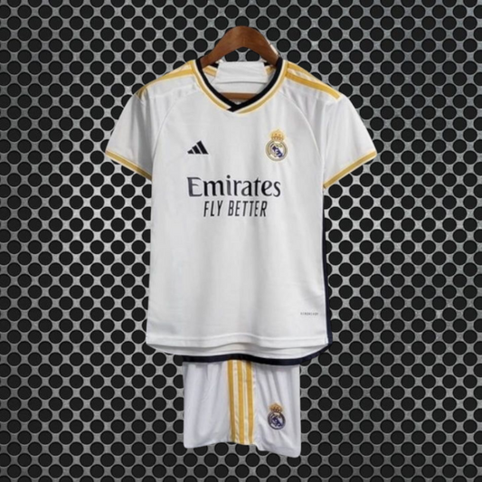 Real Madrid - Kit Criança e Adulto 23/24