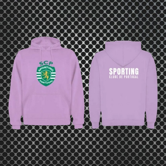 Sporting - Sweat-shirt com capuz - Rosa