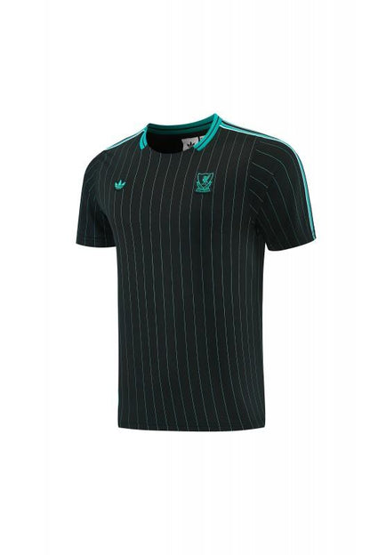 26/27  Liverpool  Black Short Sleeve+Soccer Shorts