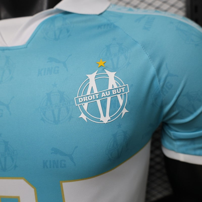Player Version 26/27 Marseille Away Light Blue Shirt