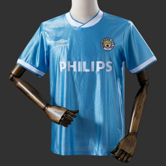 1986/87 Retro Manchester City Home Shirt