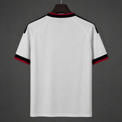 26/27 Sheffield United White with Red & Black Diagonal Stripe Away Shirt
