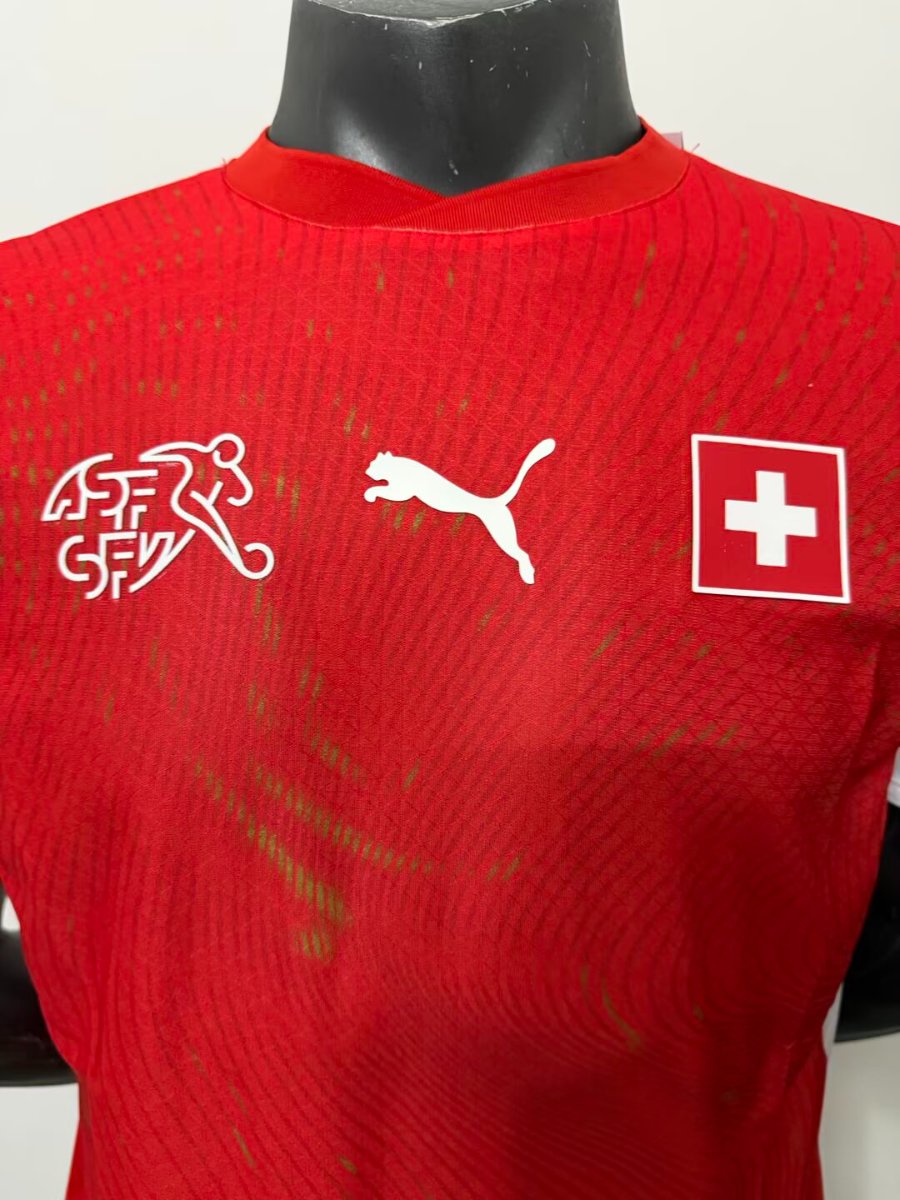 Player Version 2026 Switzerland Home Shirt