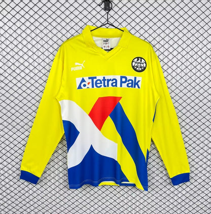 Retro 93/96 Frankfurt Away Yellow Long Sleeve Shirt
