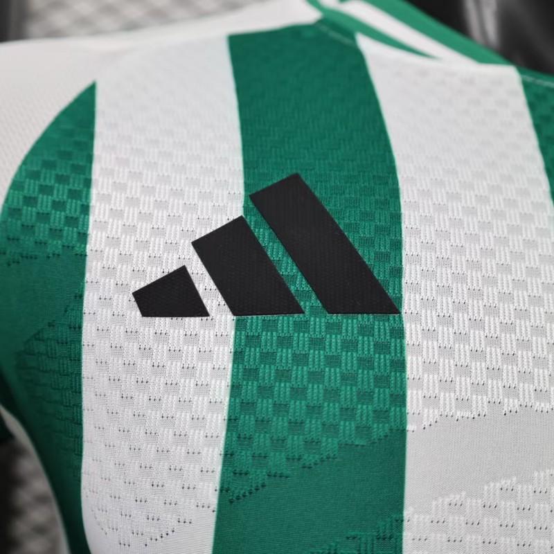 Player Version 26/27 Real Madrid Green & White Stripes Special Edition Shirt