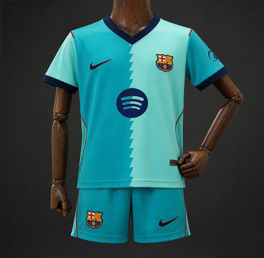 26/27 Kids FC Barcelona BlueThird Shirt