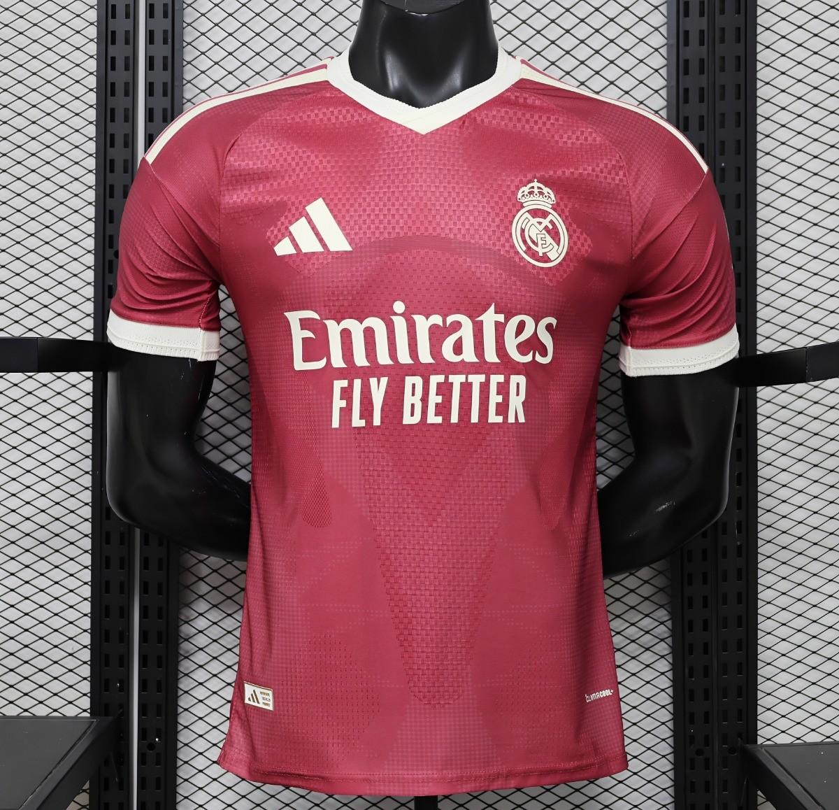 Player Version 26/27 Real Madrid Third Burgundy Red Shirt