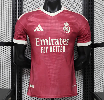 Player Version 26/27 Real Madrid Third Burgundy Red Shirt
