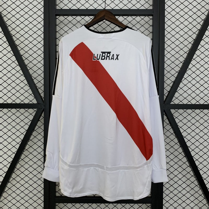 06/07 Retro Long Sleeve River Plate Home Shirt