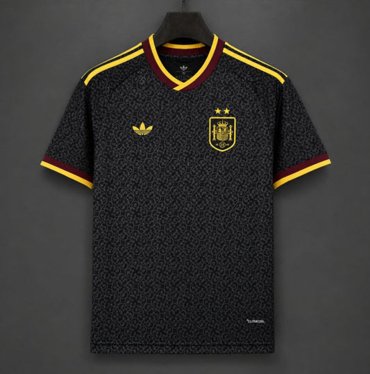 2026 Spain Trefoil Black Special Edition Shirt
