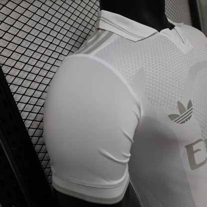Player Version 26/27 Real Madrid All-White Tonal 125th Anniversary Shirt