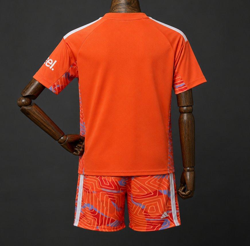 26/27 Kids Arsenal Goalkeeper Orange Shirt
