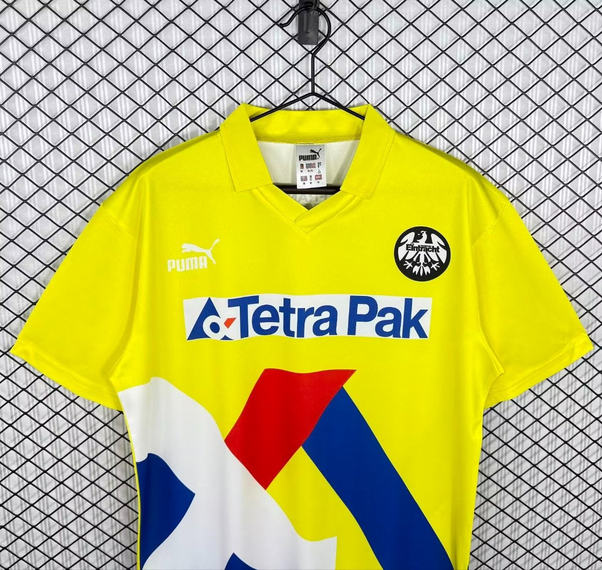 Retro 93/96 Frankfurt Away Yellow Shirt