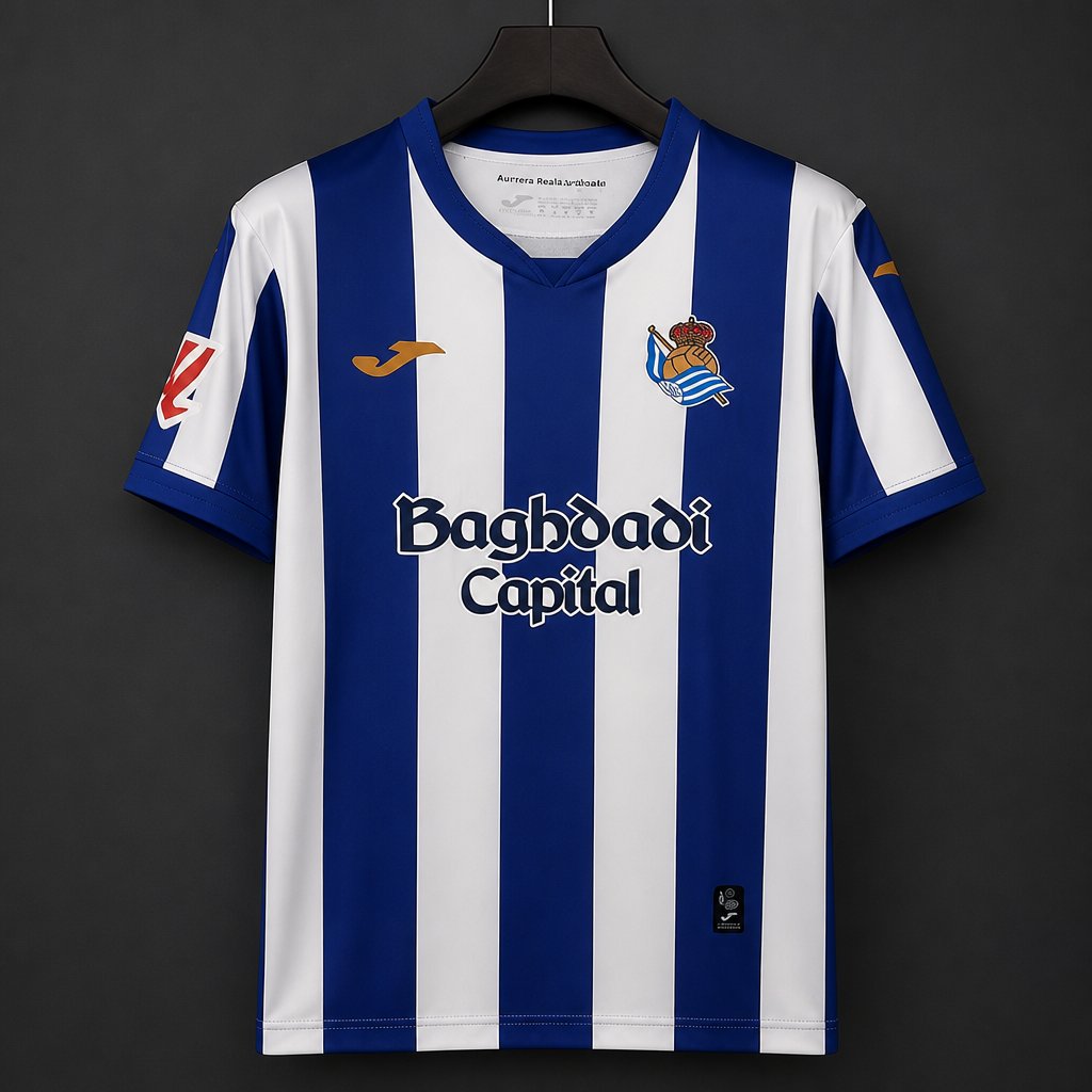 26/27 Real Sociedad home  Shirt