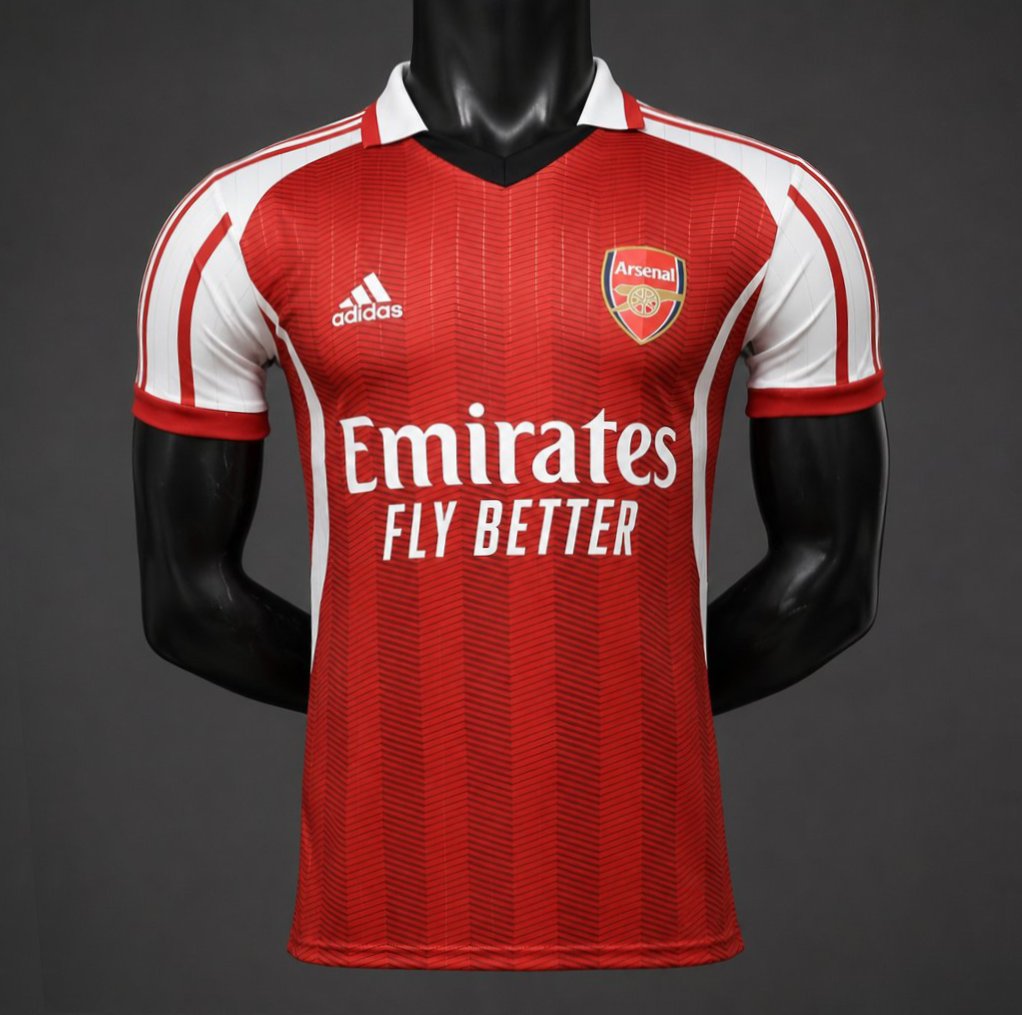 Player Version 26/27 Arsenal Vintage Design Red White Shirt