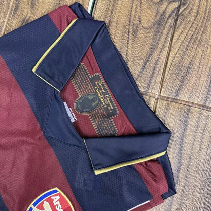 Retro 07/08 Arsenal Third Dark Blue/Maroon Shirt